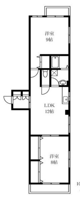 ストーンハイツ103 間取り図