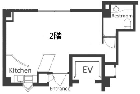 ヒタチプラザ2F 間取り図