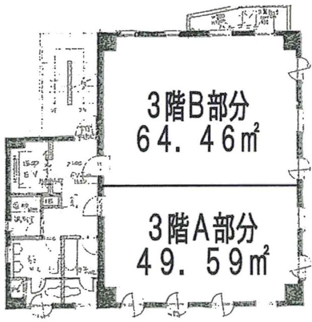 ながせ高島町ビルB 間取り図
