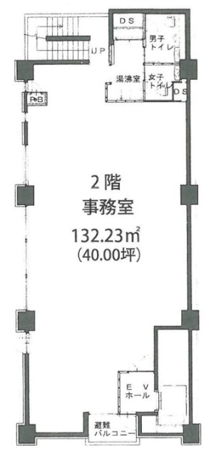 東陽ビル2F 間取り図