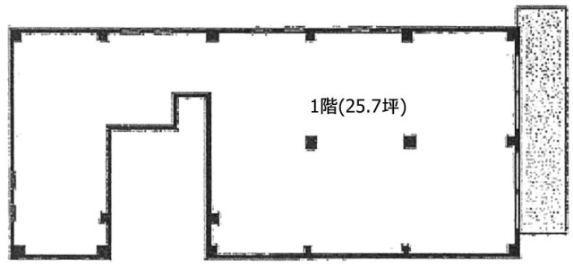 ジョリーメゾン甲良町ビル1F 間取り図