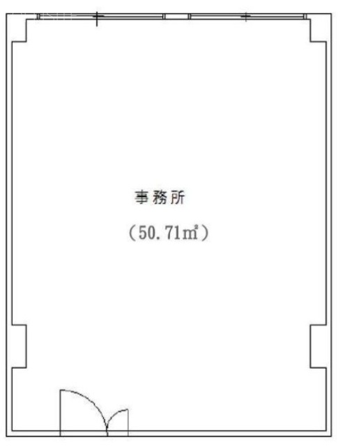 ストーク西新宿福星ビル204 間取り図