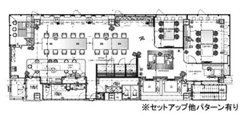 浜松町PREX3F 間取り図