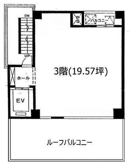 ECS第5ビル3F 間取り図