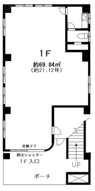 サルワカビル1F 間取り図