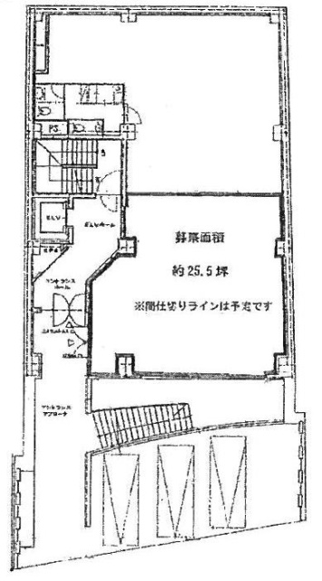 福隆(FUKURYU)ビル1F 間取り図