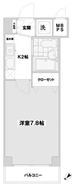 サンユースビル2F 間取り図