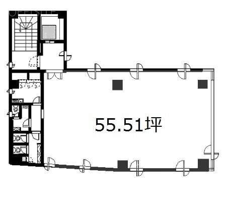 十一屋ビル3F 間取り図