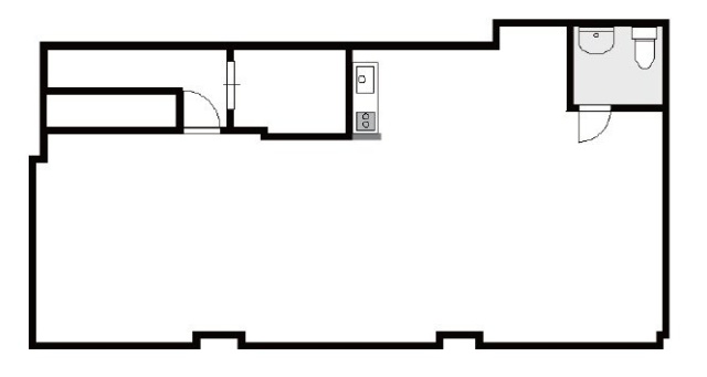 浅草寿ビルB1F 間取り図