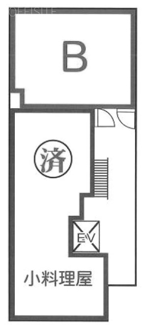 第5本間ビルB 間取り図