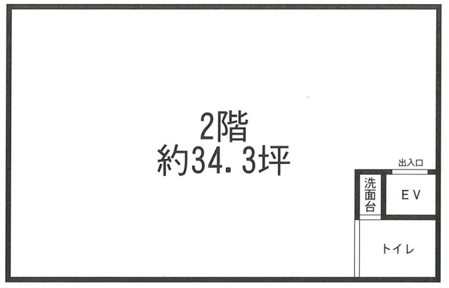 水道橋伊藤ビル403 間取り図