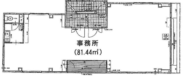 ブランシェ富ヶ谷ビル2F 間取り図
