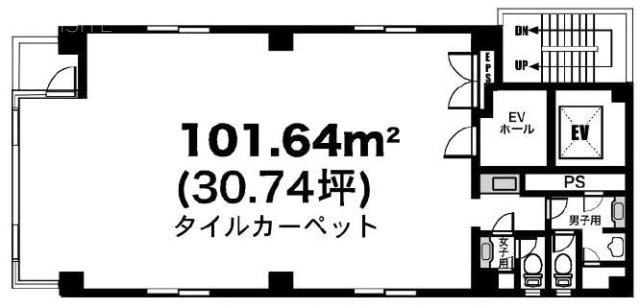 ストーク南大塚3F 間取り図