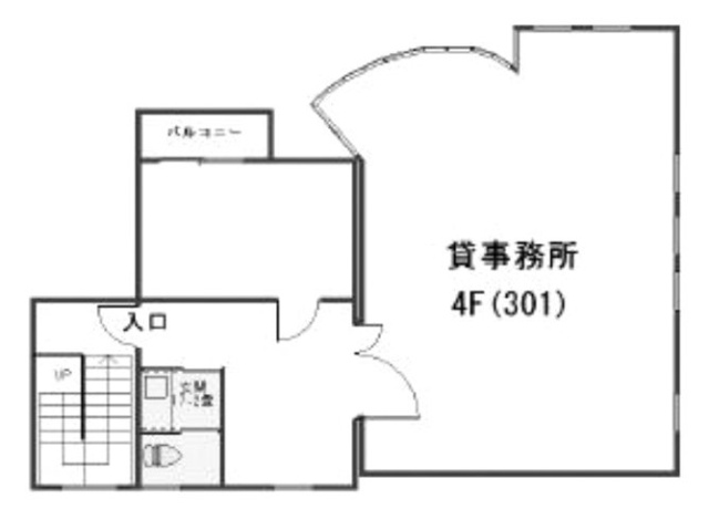 南青山108ビル301 間取り図