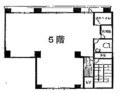 高村ビル5F 間取り図
