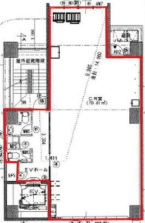 セット東京4F 間取り図