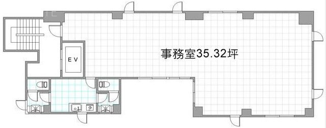 矢澤ビル3F 間取り図