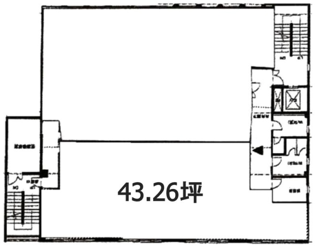 静銀(しずぎん)ビル6F 間取り図