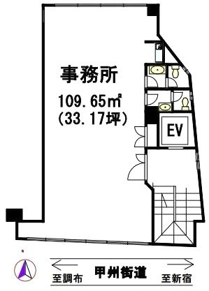 NTKビル4F 間取り図