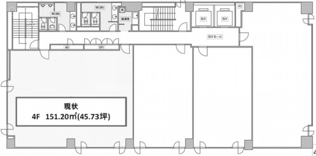 本厚木トーセイビル4F 間取り図