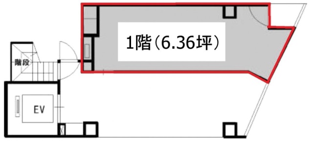 ZA SUITE 日本橋1F 間取り図