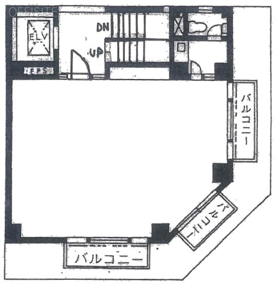 イトウビルディングパートⅢ5F 間取り図