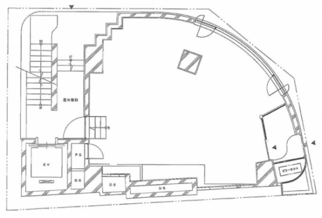 マイコーナービル1F 間取り図