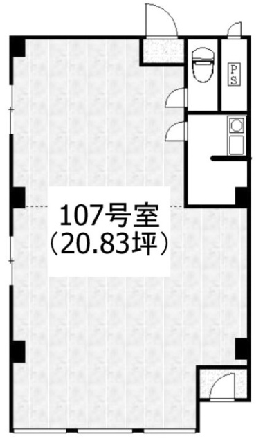 KONAGAIハウス107 間取り図