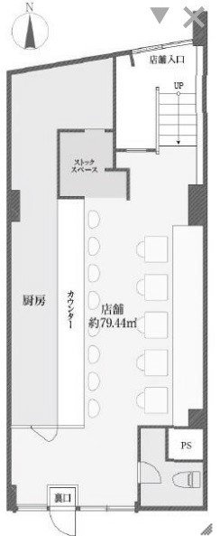 三田桜台第3コーポ1F 間取り図