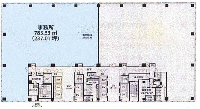 Hareza Tower25F 間取り図