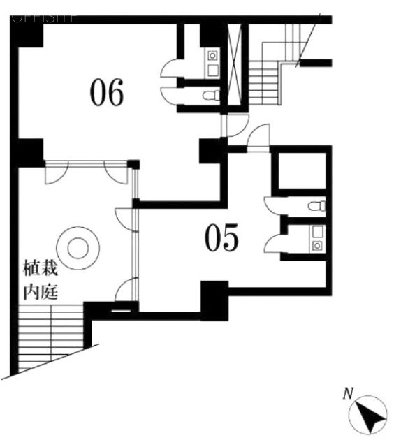ベルデ代々木ⅡB1F 間取り図