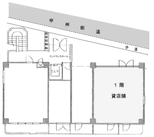 スターハイツ上北沢1F 間取り図