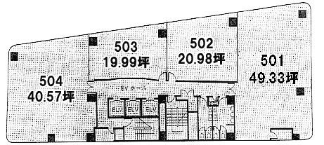 曙町新井ビル504 間取り図