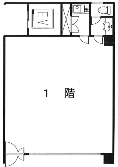 イズミナビル1F 間取り図