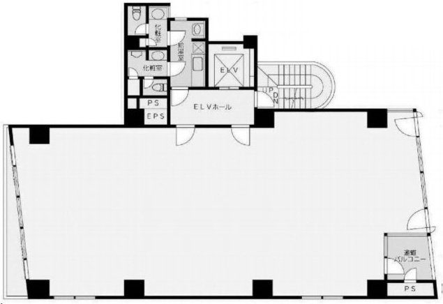 ACN品川御殿山ビル7F 間取り図