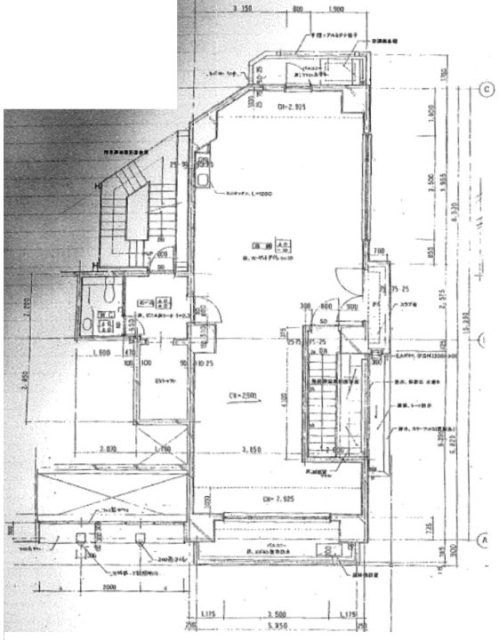 エスタシオン西新宿ビル2F 間取り図