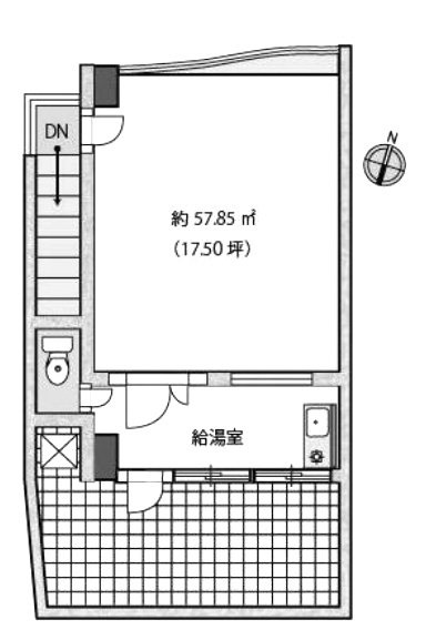 津国屋ビル2F 間取り図