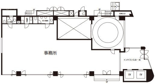 陸王西池袋ビル1F 間取り図