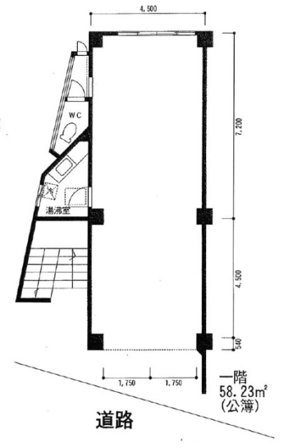 久我山センタービル1F 間取り図