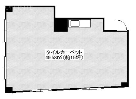 第1三輪ビル2F 間取り図