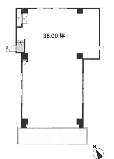 虎ノ門菅井ビル1F 間取り図