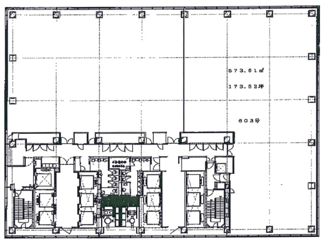 秋葉原ダイビル603 間取り図