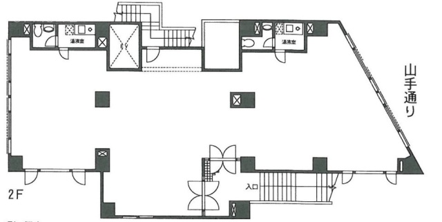 リッチバレービル2F 間取り図