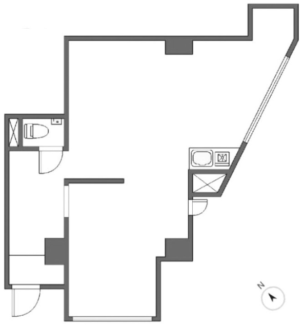 メゾンラフィーネ101 間取り図