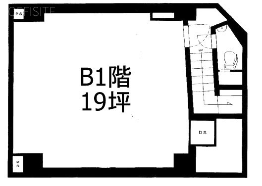 TOMOビルB1F 間取り図