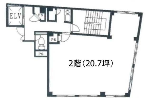 新宿東洋ビル201 間取り図