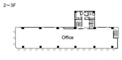 YKビル3F 間取り図