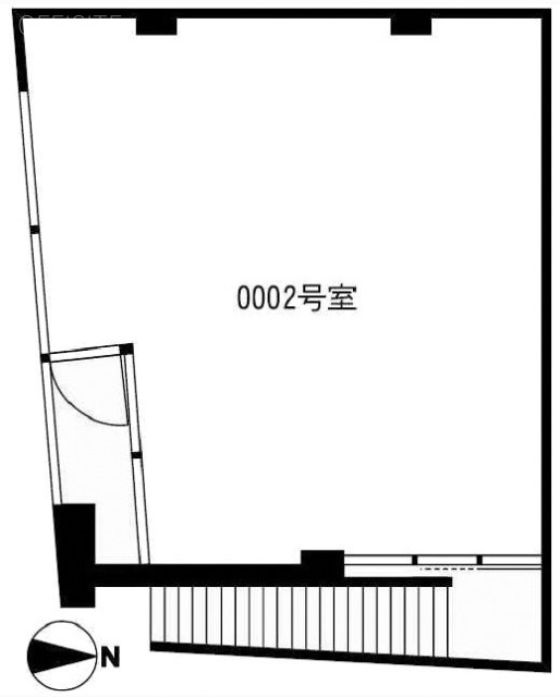 パークフロント西新宿ビル2F 間取り図