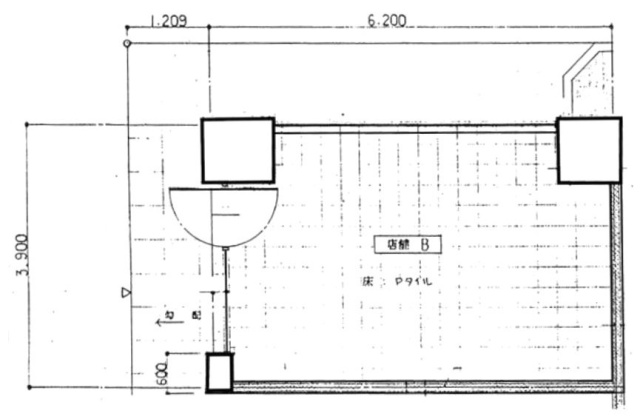 新富センタービル102 間取り図