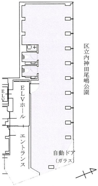 アルテ大手町ビル1F 間取り図